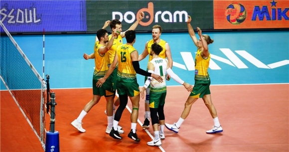 Националният волейболен отбор на Австралия записа трета победа в Лигата