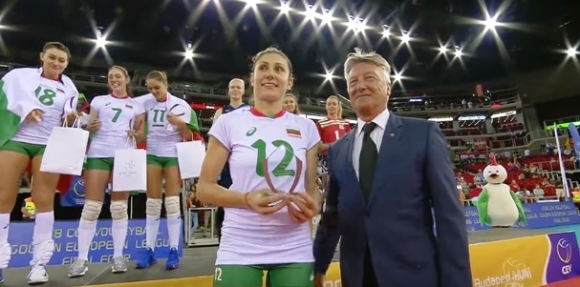 Волейболната националка Мария Каракашева бе обявена за най полезна състезателка MVP