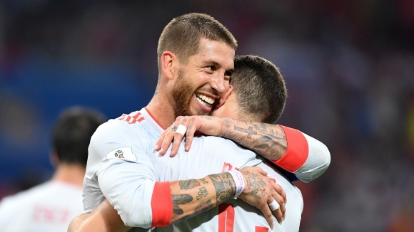 Капитанът на Испания Серхио Рамос изигра своя мач номер 153