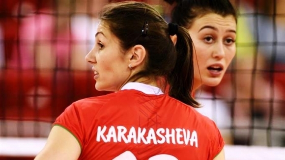 Националката Мария Каракашева, която бе определена за най-полезна състезателка (MVP)