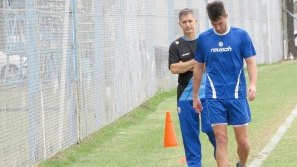Аржентинският защитник Николас Канавесио който започна подготовка с Локомотив Пловдив