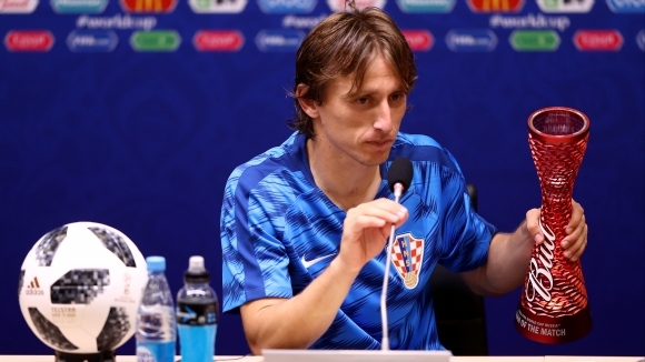 Полузащитникът на хърватския национален отбор Лука Модрич е уверен че