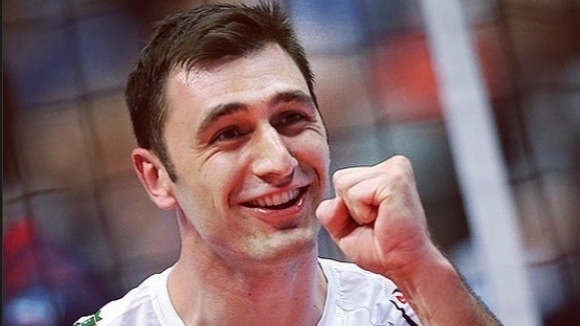 Волейболният национал Цветан Соколов който преди две седмици претърпя операция