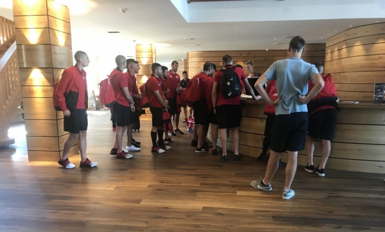 След 6 часово пътуване ЦСКА София пристигна в Австрия където ще се