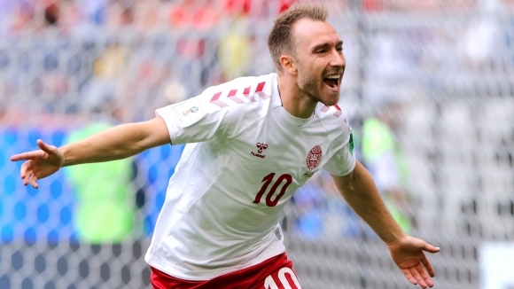 Кристиян Ериксен беше обявен от ФИФА за играч на мача