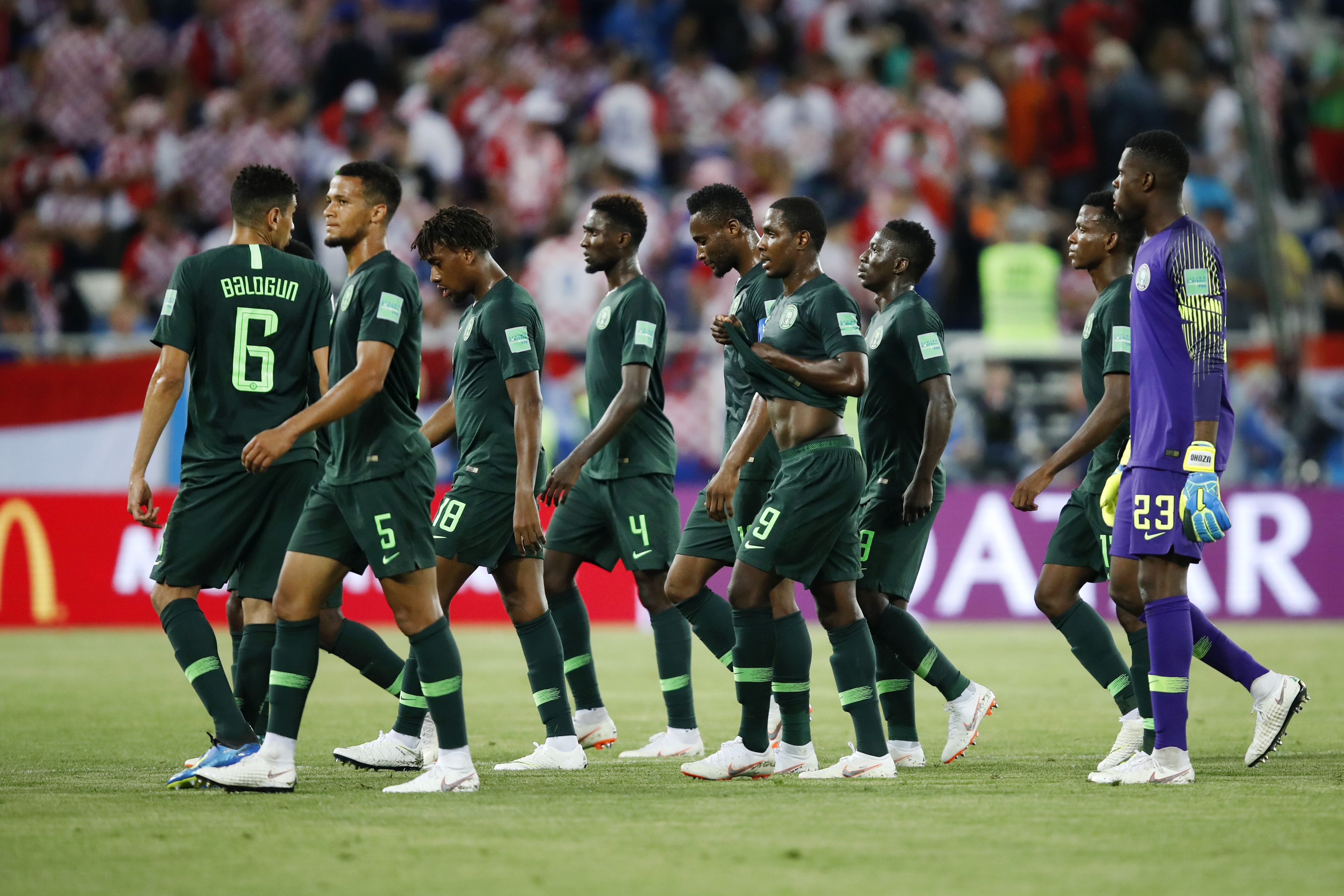 Нигерийските национали приеха много позитивно подкрепата от страна на футболистите