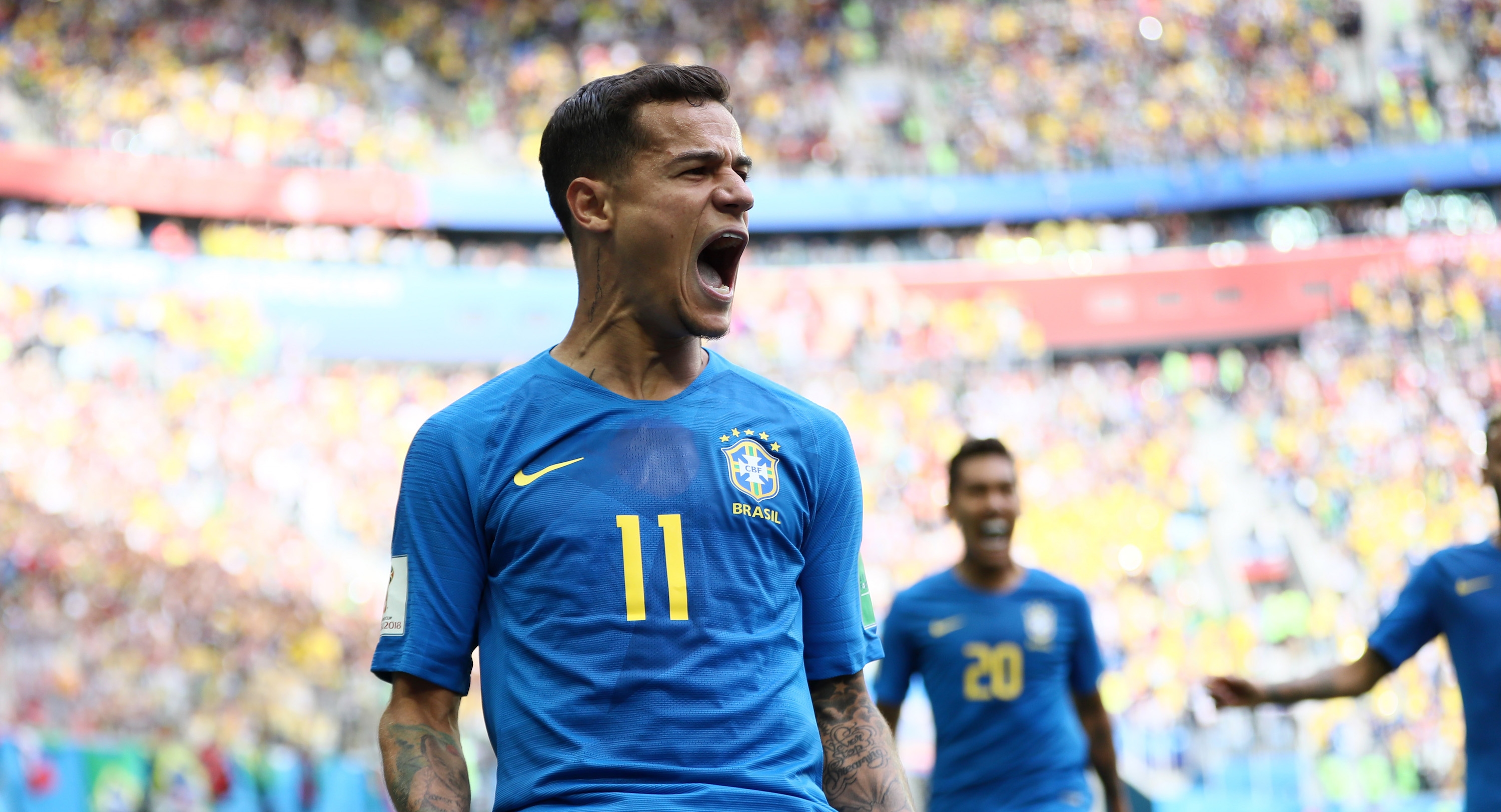 Феновете избраха Филипе Коутиньо за футболист на мача между Бразилия