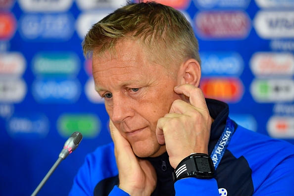 Селекционерът на Исландия Хеймир Халгримсон заяви след загубата с 0 2