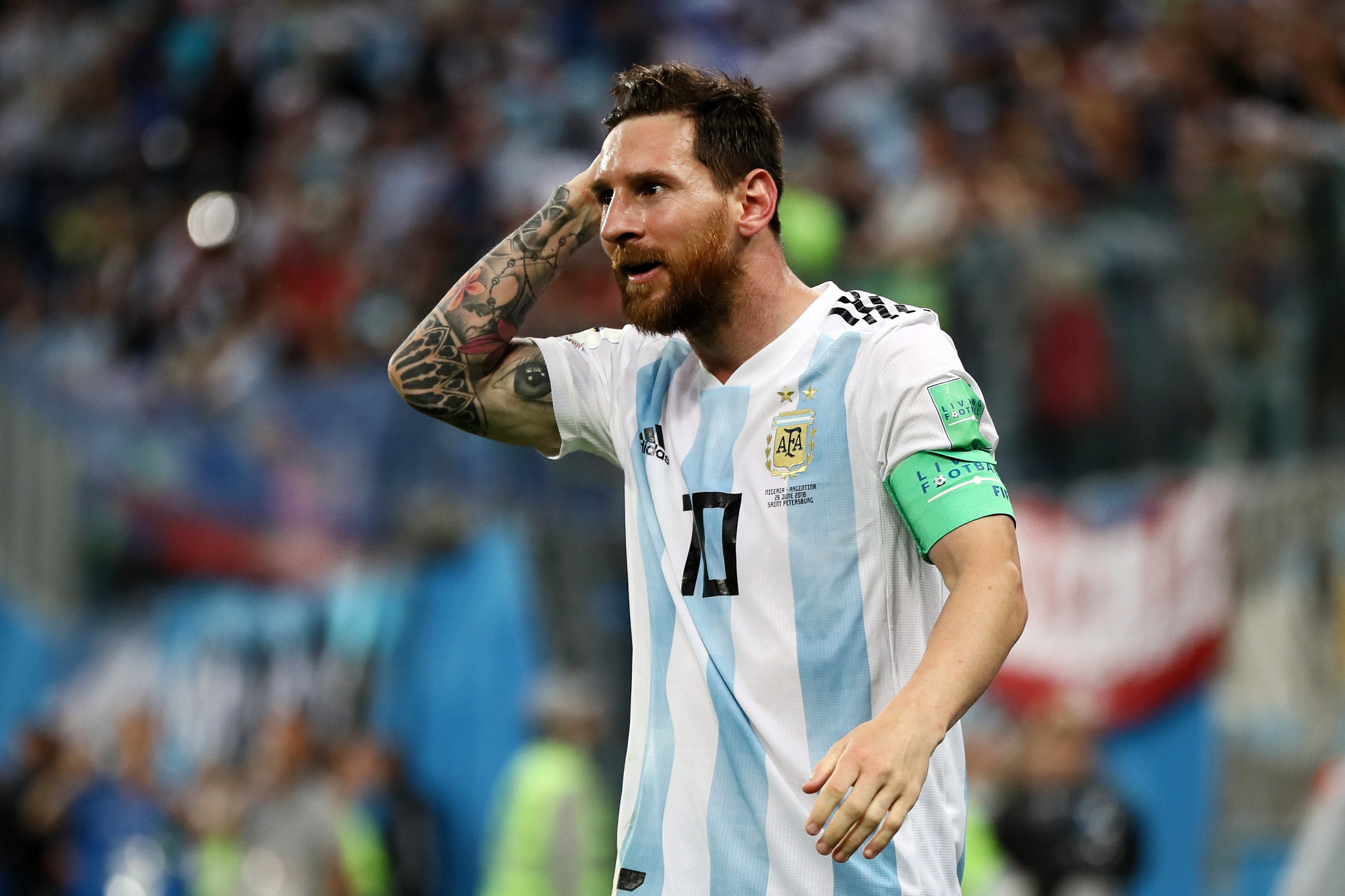 Капитанът на Аржентина Лионел Меси беше избран за Играч на