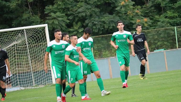 Отборът на Пирин Благоевград победи с 1 0 втородивизионния македонски Саса