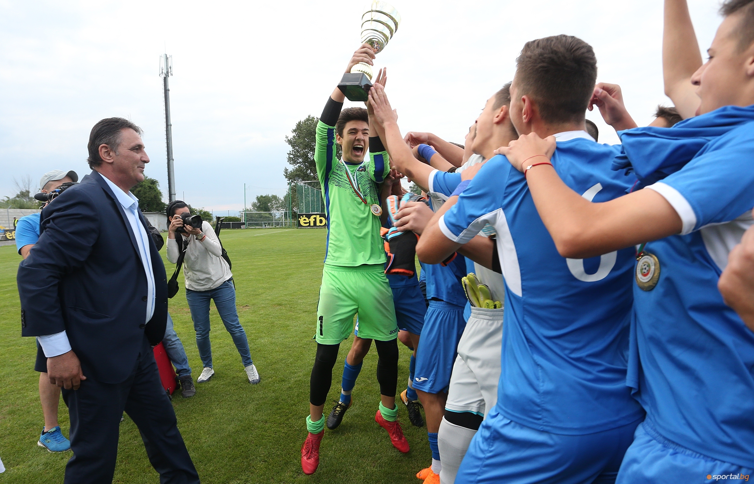 Отговорникът за ДЮШ в Левски Даниел Боримиров остана изключително доволен