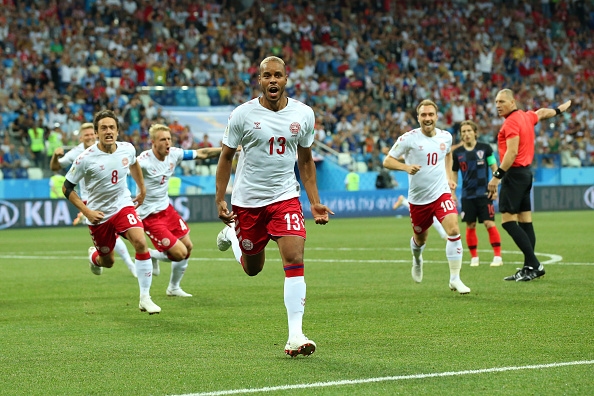 Голът на датския национал Матиас Йоргенсен срещу Хърватия не попадна