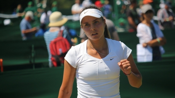 Виктория Томова постигна първа победа на турнир от Големия шлем