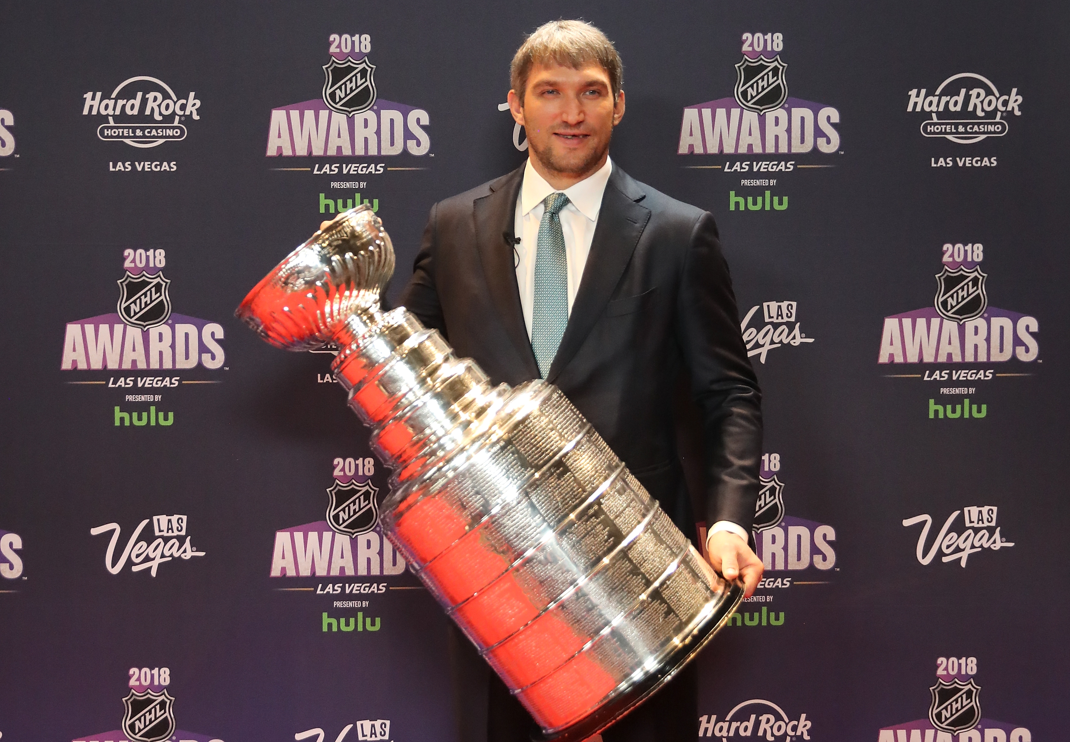 Голямата звезда на руския хокей Александър Овечкин от тима на