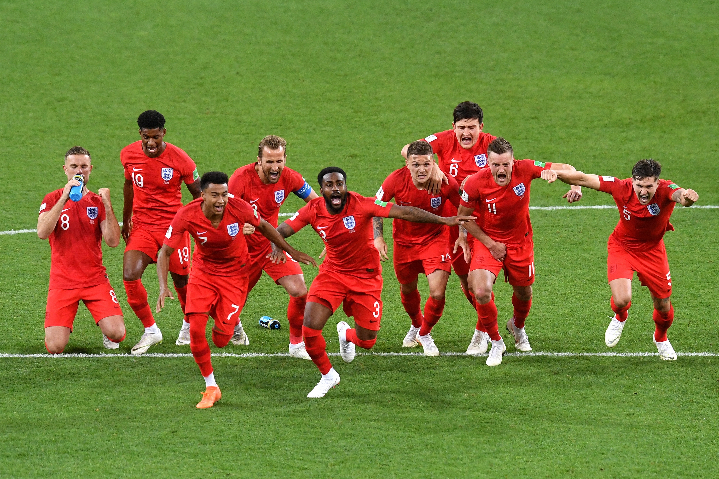 Англия постигна изстрадана победа над Колумбия на осминафиналите на световното