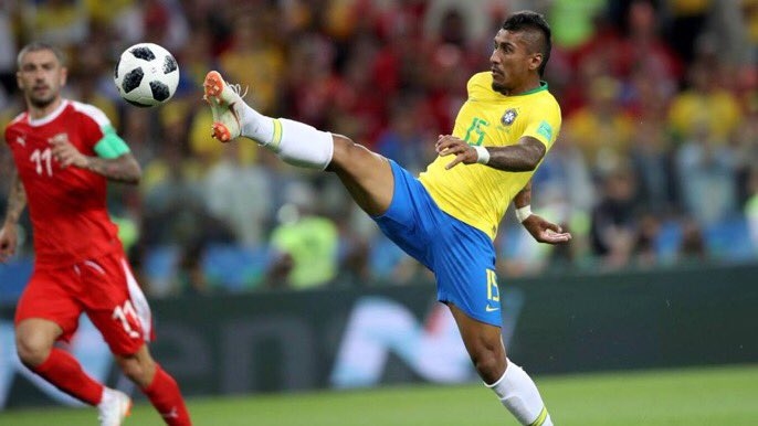 Паулиньо пропусна тренировката на бразилския национален отбор съобщава АФП Халфът