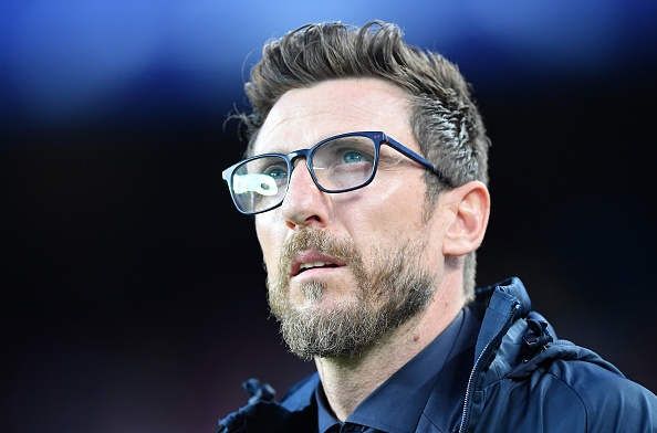 Старши треньорът на Рома Еузебио Ди Франческо заяви че раздялата