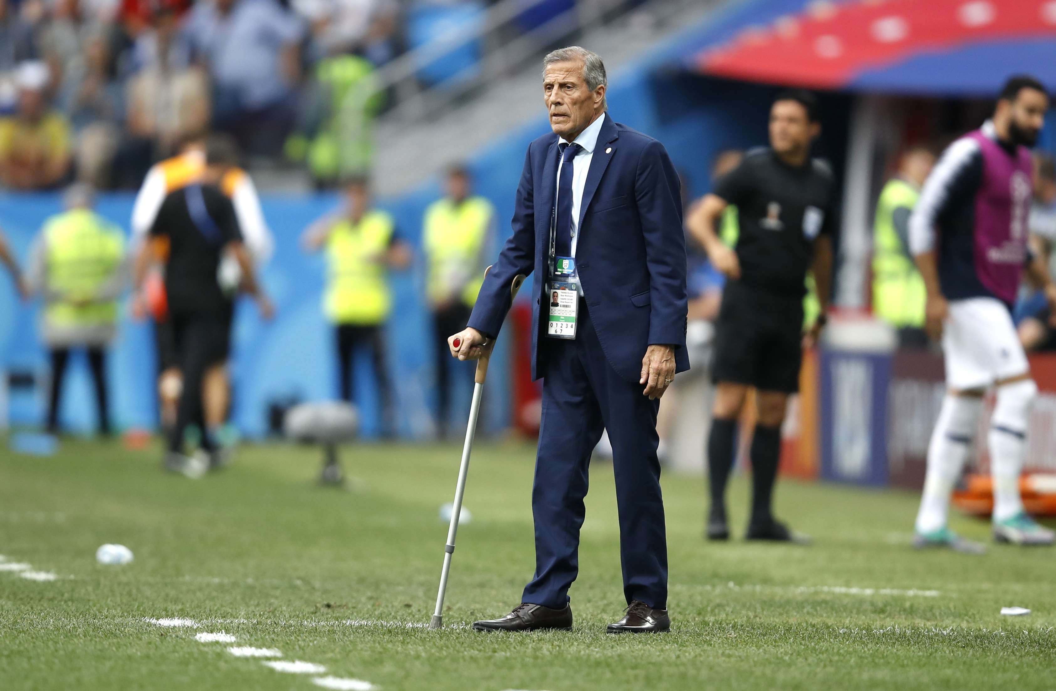 Старши треньорът на Уругвай Оскар Табарес бе разочарован след загубата
