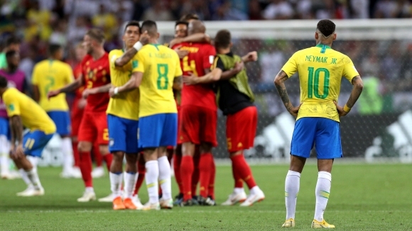 За четвърти пореден път Бразилия отпада от европейски отбор на