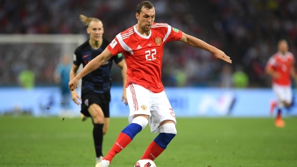 Исполинът в атаката на Русия Артьом Дзюба благодари на своите