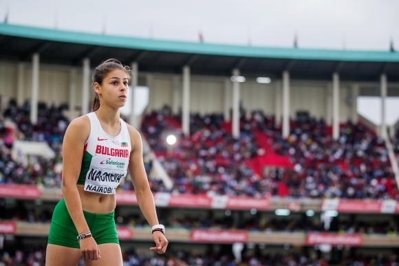 Българката Александра Начева спечели сребърен медал в дисциплината троен скок