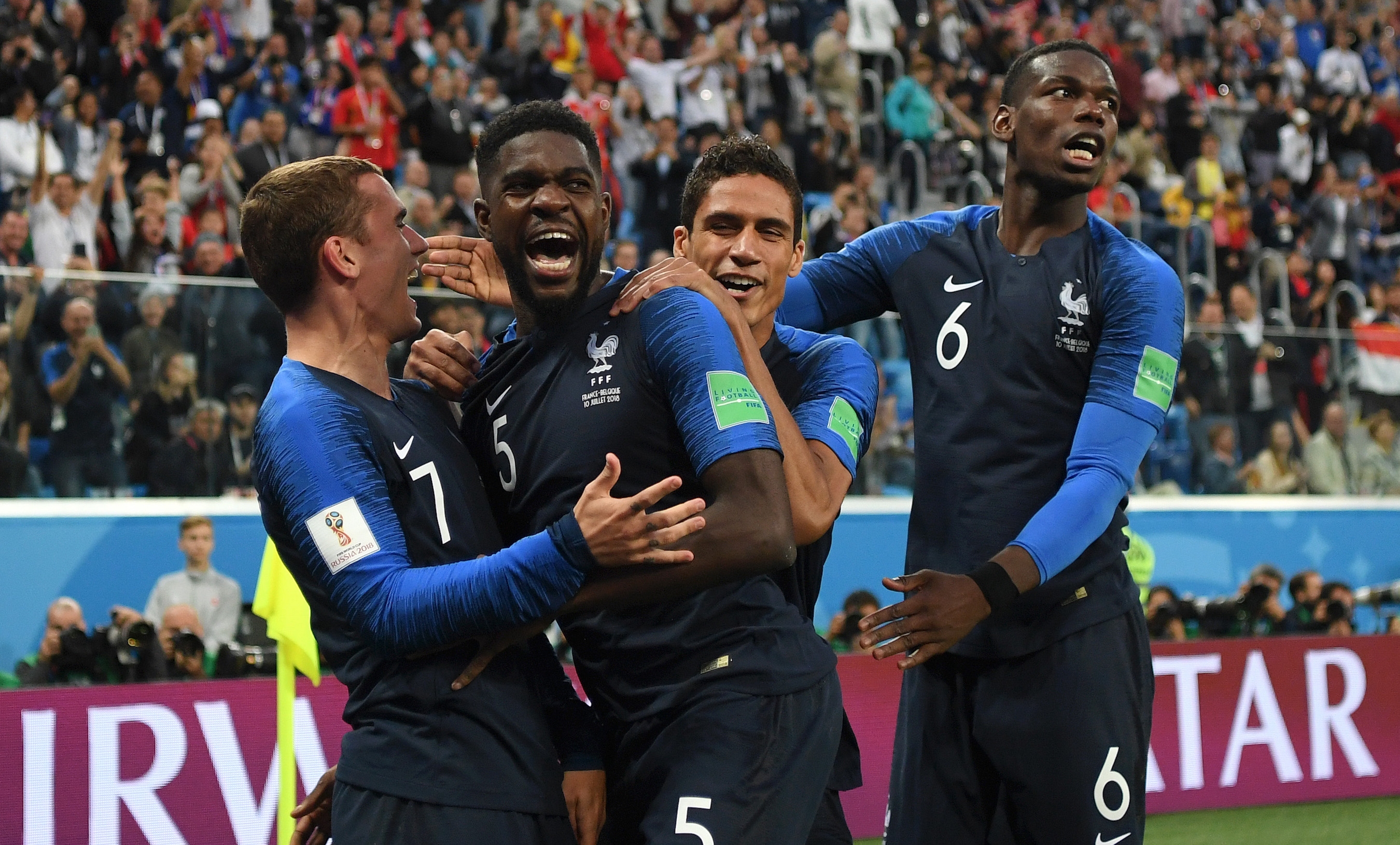 Франция и Белгия се изправят в първия полуфинал на Световното