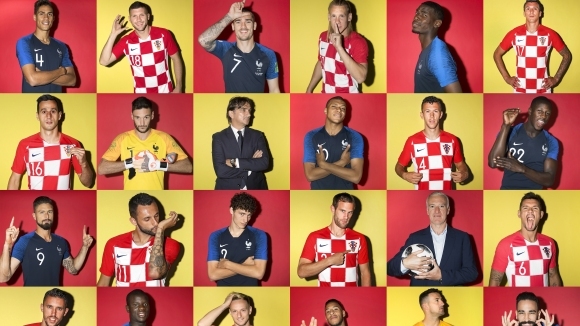 Отборът на Хърватия ще играе с традиционния си кариран червено-бял