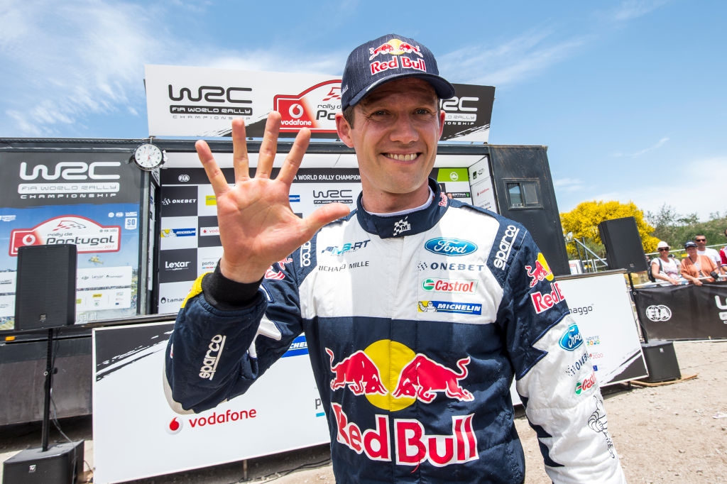 Шампионът в Световния рали шампионат WRC Себастиен Ожие ще вземе