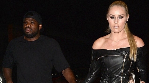 Най голямата звезда в алпийските ски Линдзи Вон изглежда щастлива с