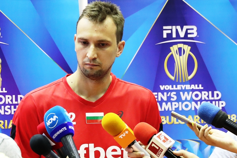 Капитанът на националния ни волейболен отбор Виктор Йосифов заяви че