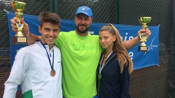 Страхотен успех постигнаха българските тенисисти на Eвропейското лично първенство до