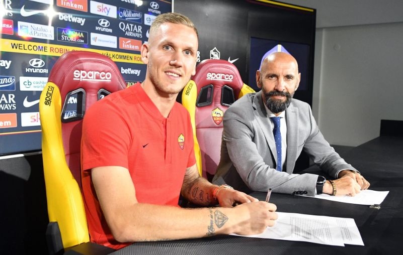 Рома официално обяви привличането на вратаря Робин Олсен от Копенхаген