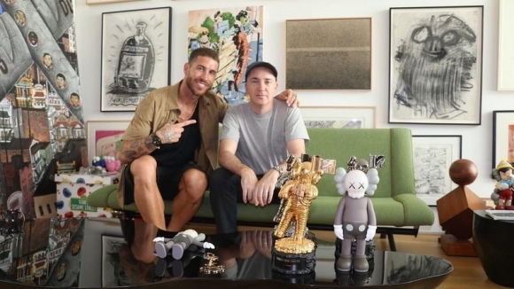 Капитанът на Реал Мадрид Серхио Рамос се наслаждава на активна