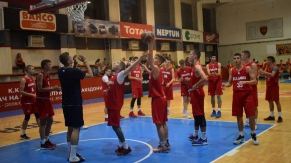 Националният отбор на България за момчета до 16 години претърпя