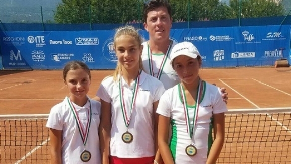 Националките на България момичета до 12 год спечелиха трето място