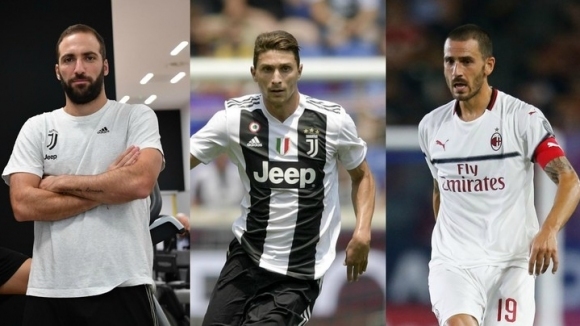 Мегасделката между Ювентус и Милан касаеща трансфера на трима футболисти