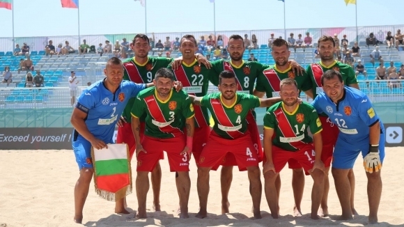 Националният отбор на България по плажен футбол регистрира ново най-добро
