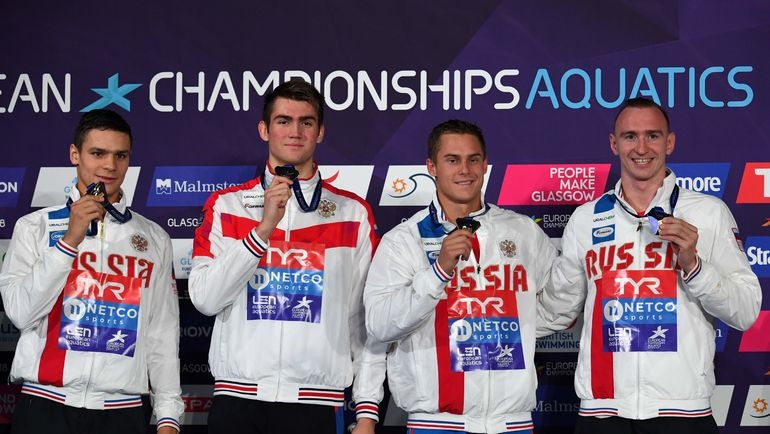 Щафетата на Русия спечели изненадващо златните медали на 4 по