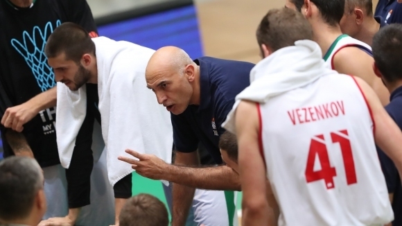 Селекционерът на националния отбор по баскетбол за мъже Любомир Минчев