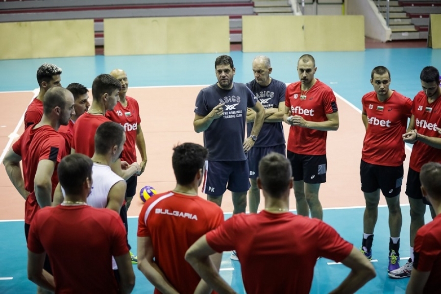 Националният отбор по волейбол за мъже ще проведе двустранна игра