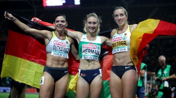 Беларускинята Елвира Херман отмъкна златото на домакините на 100 метра