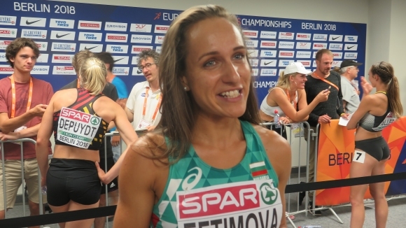Инна Ефтимова направи четири бягания на Европейското първенство по лека
