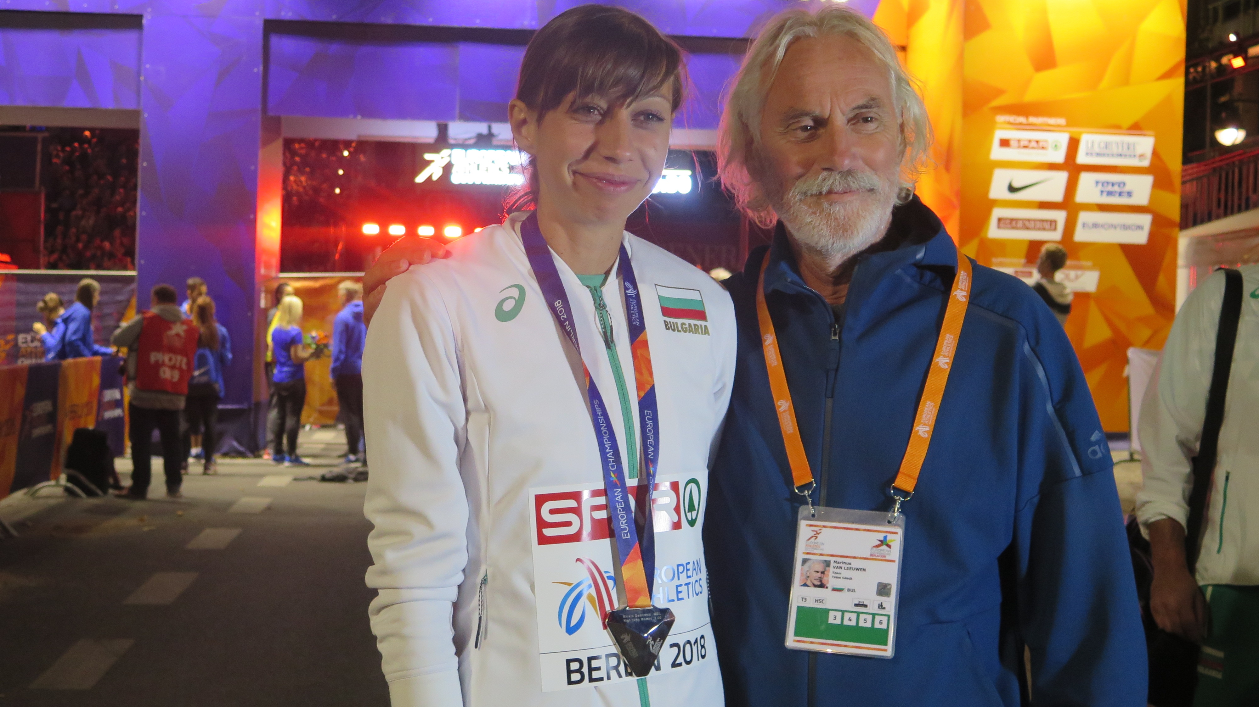 Сребърната европейска медалистка в скока на височина от Берлин 2018