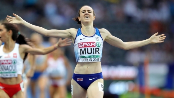 Британката Лаура Муир спечели титлата на 1500 метра на Eвропейското