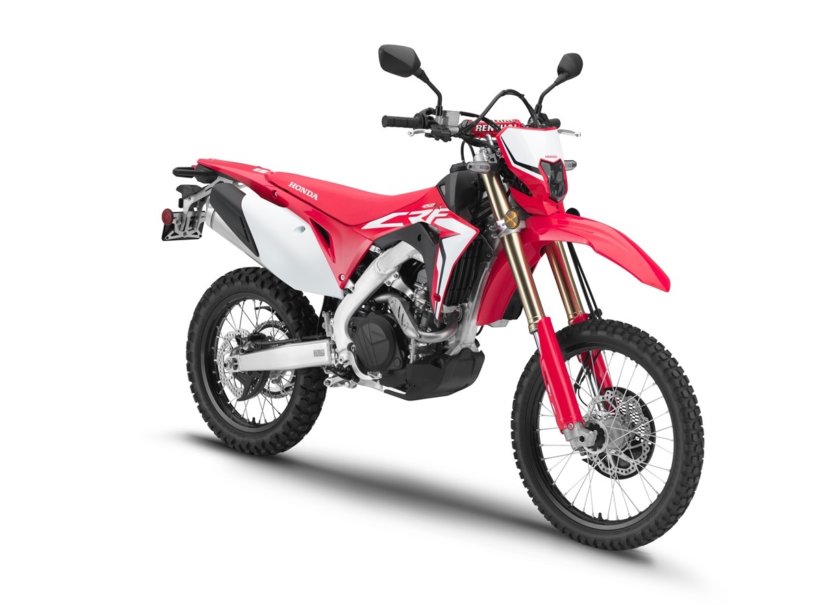 От януари 2019 започва производството на CRF450L дългоочакван модел създаден