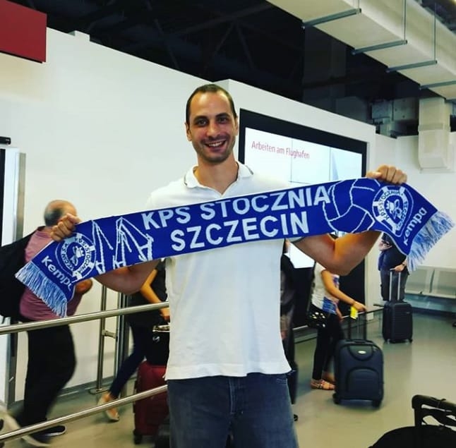 Българският волейболист Матей Казийски вчера пристигна в полския град Шчечин