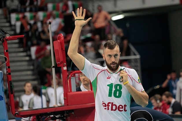 Центърът на националния отбор по волейбол Николай Николов не е
