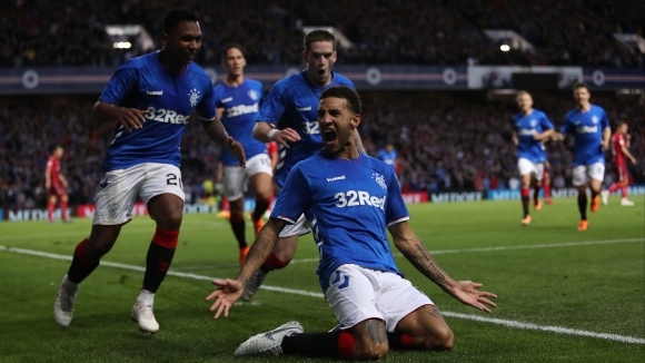 По време на снощното домакинство на Глазгоу Рейнджърс от плейофите