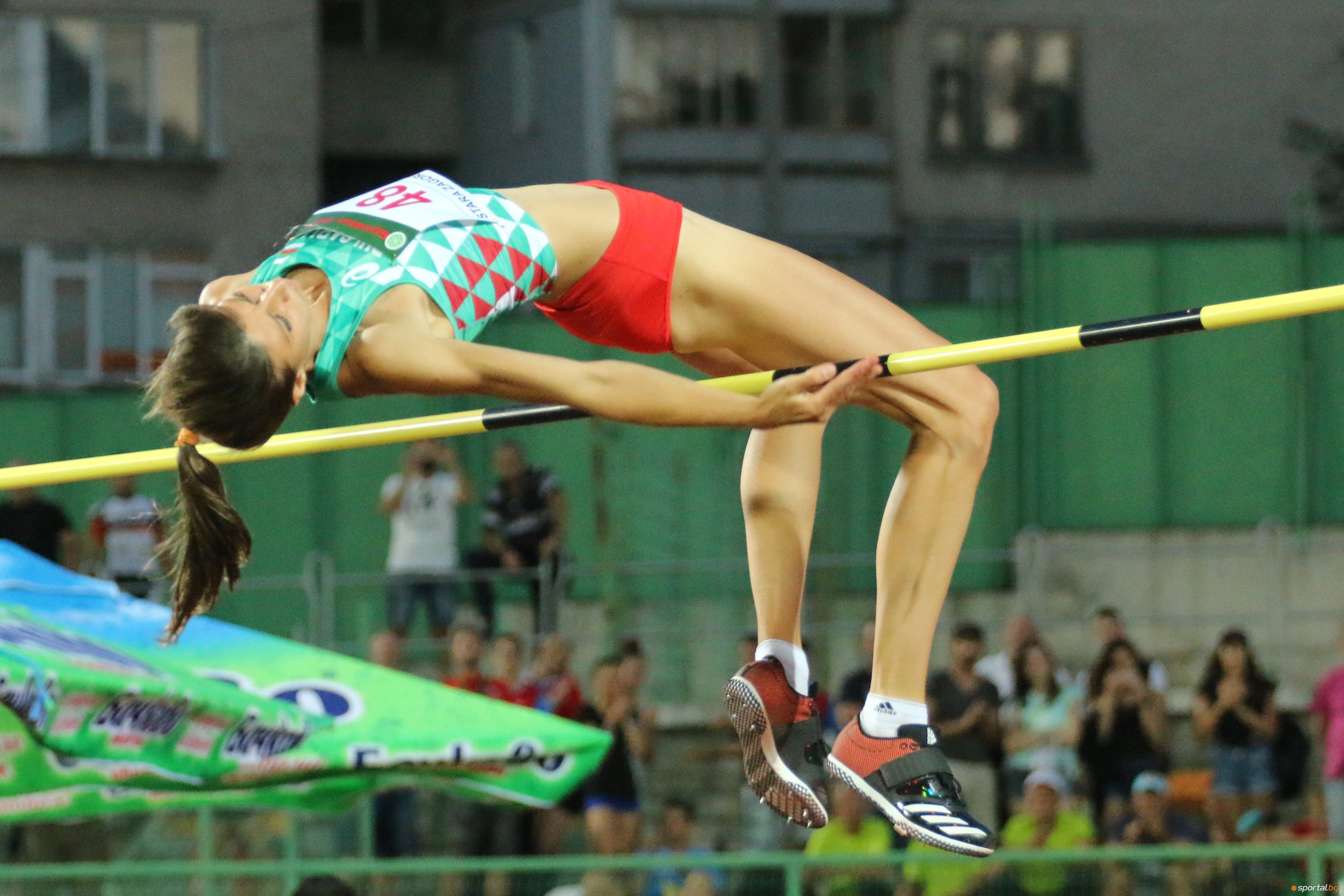 Сребърната медалистка в скока на височина от Европейското първенство по