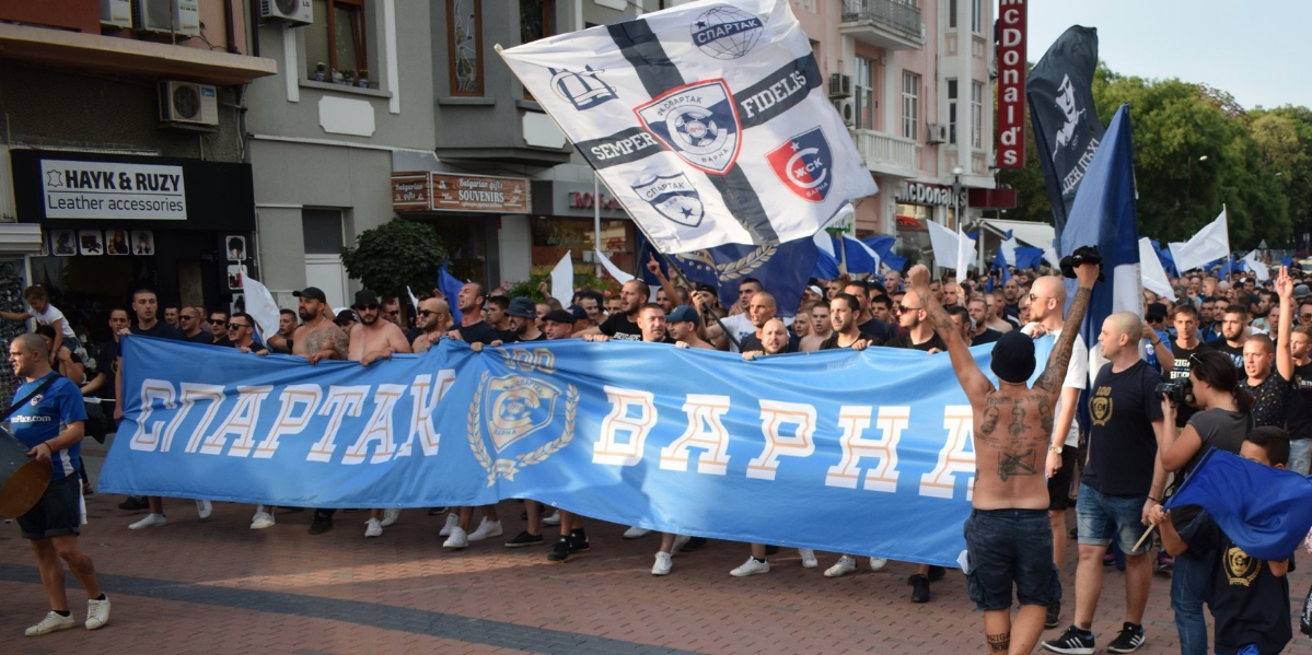 Вчера отборът на Спартак (Варна) празнува 100 години от създаването